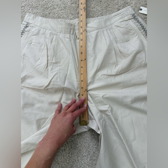 NWT Anthropologie Pleated Embroidered Trousers Sz XL - Picture 11 of 16